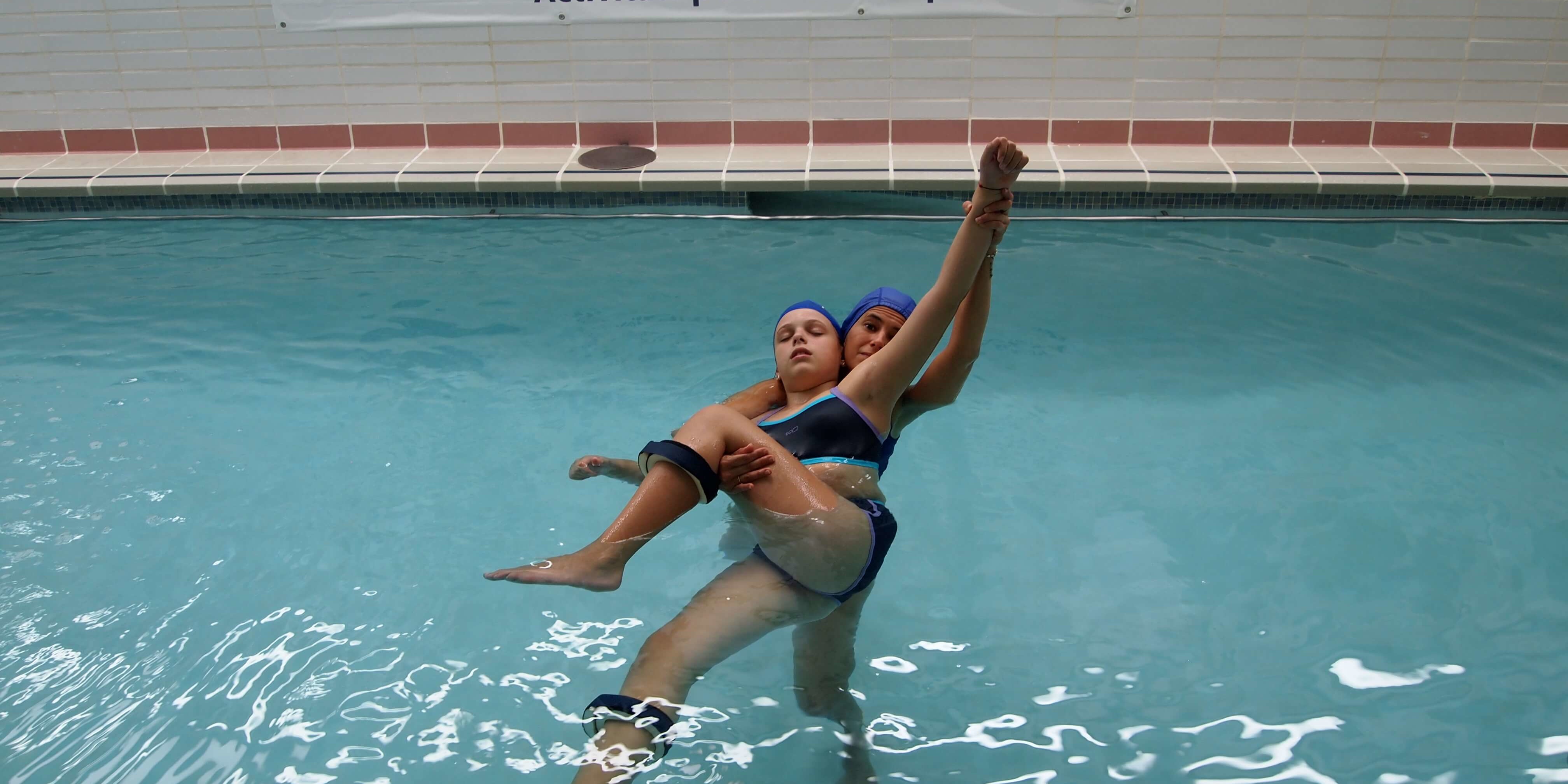 Relajación en el agua.
